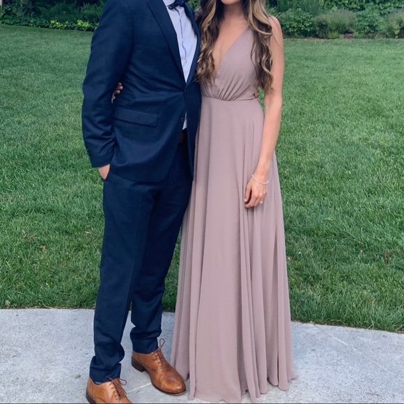 Jenny Yoo “Ryan” bridesmaid dress in wisteria - Picture 2 of 2